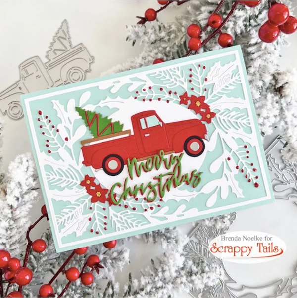 Christmas Truck Card