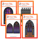 Limited Time - Save 5% - 4 Piece Cathedral Trifold Add-On Metal Craft Die Bundle