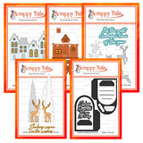 Preorder - ships 11/5 Winterscape & A7 Trifold Pop Up Card Base Metal Craft Die Bundle