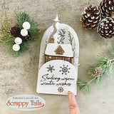 Preorder - ships 11/5 Winterscape & A7 Trifold Pop Up Card Base Metal Craft Die Bundle