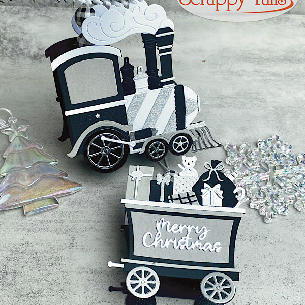 Polar Express Train Ornament Metal Craft Die