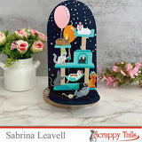 Large Cat Tree Metal Craft Die