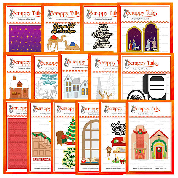 Complete (all 3) Trifold Metal Craft Die Bundles - (15 Die Sets)