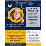 Scrappy Tails Crafty Caribbean Cruise Class Reservation Non-Refundable Deposit