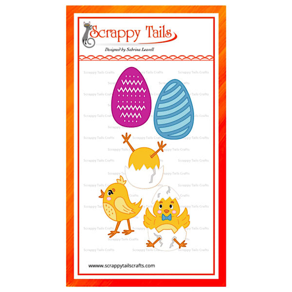 Egg Carton Chicks Add-On Metal Craft Die