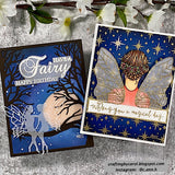 Fairy Girl 4x4 Stamp and Coordinating Die Bundle