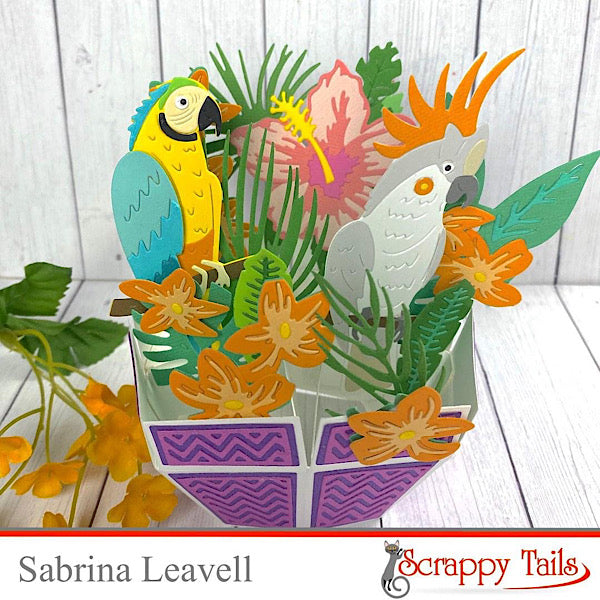 Elizabeth Craft Designs Parrot Die Set