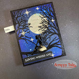 A2 Forest Tree Cover Plate Metal Craft Die