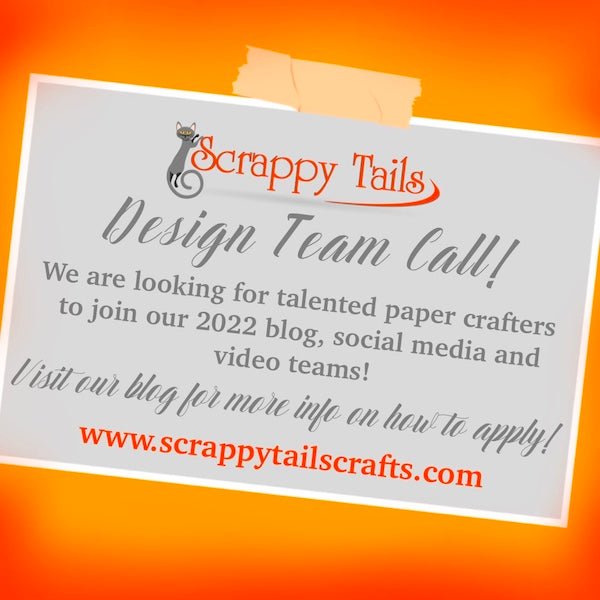 Scrappy Tails Design Team Call for 2022!