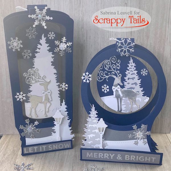 A7 Spinning Pop up Snow Globe Tutorial + More Samples! – Scrappy Tails ...