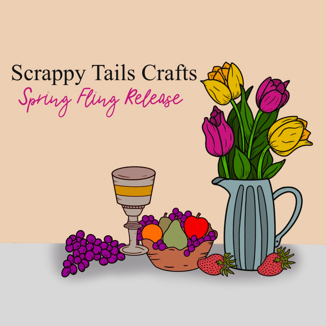 The Scrappy Tail's Spring Fling Release is Here!