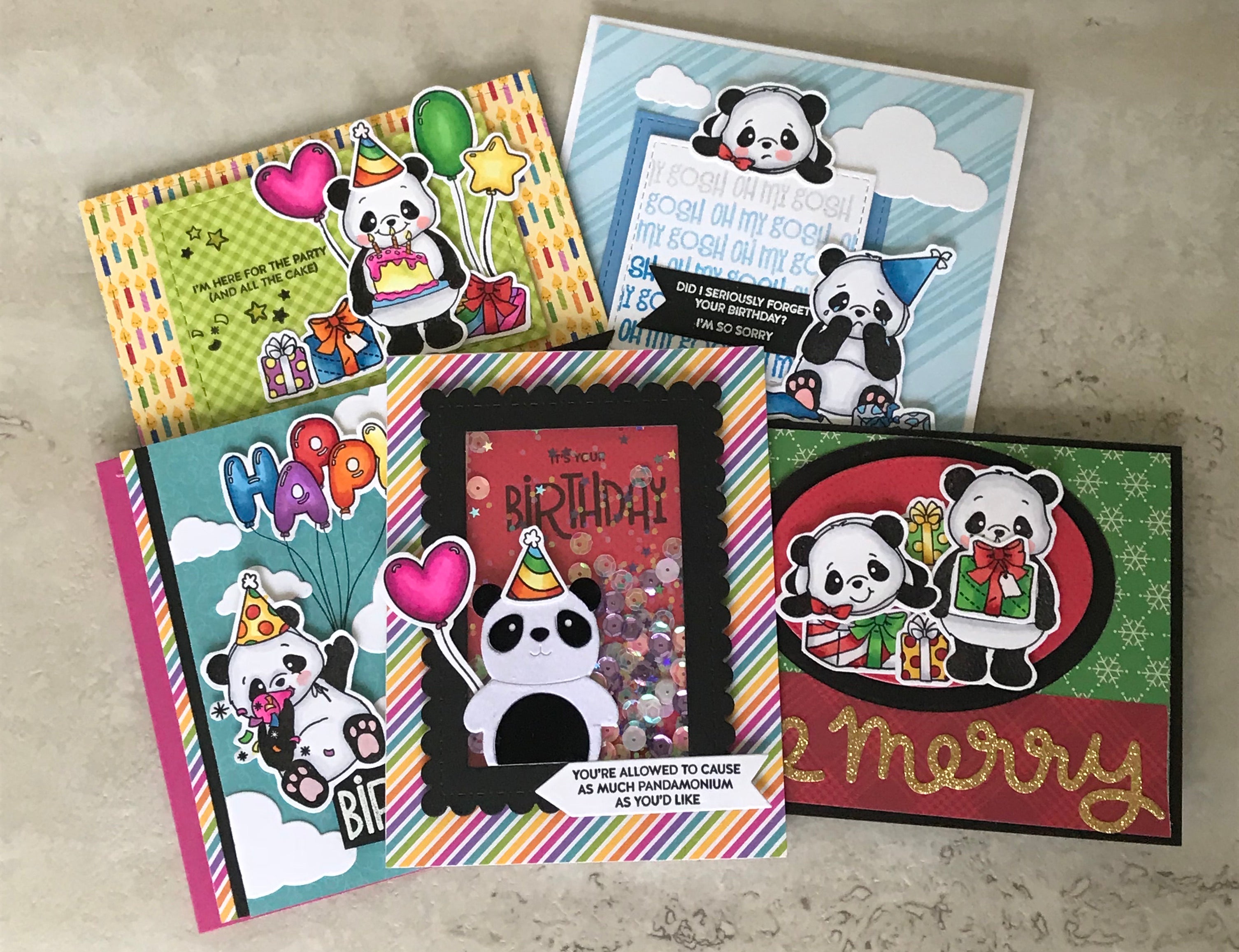 Simon Says Stamp August 2019 | 10 cards 1 kit | part one