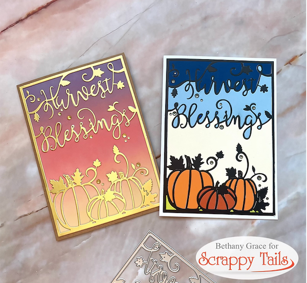 Two Ways: A7 Harvest Blessings Cover Plate