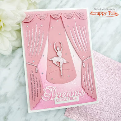 Pink Ballerina Card