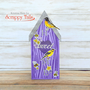 Tweet Slimline Pop up Bird House