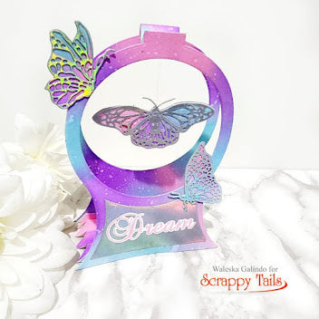 Spinning Butterfly Pop up Card