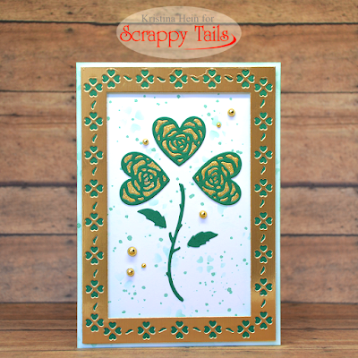 Use Your Heart Dies for St. Patrick's Day Cards