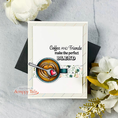 Clean and Simple Coffee Card
