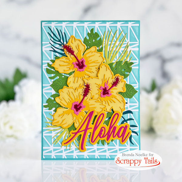 Tropical Hibiscus Card