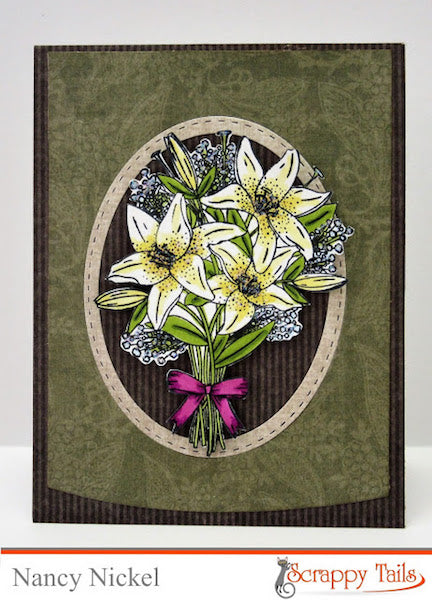 Traditional Easter Lily Card