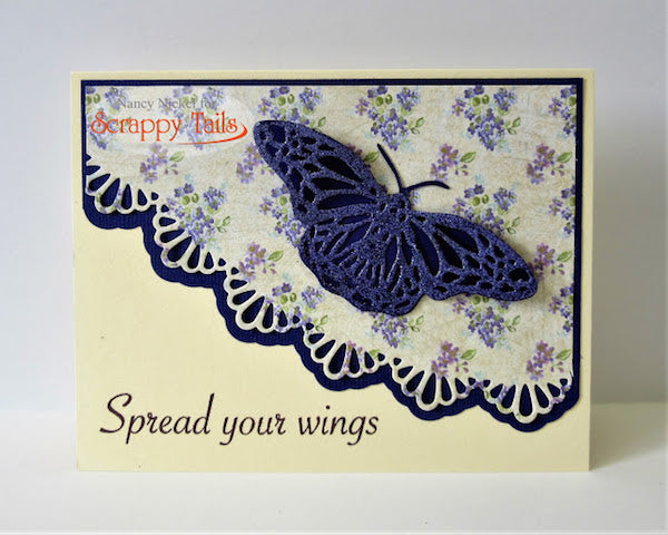 Lacey Butterfly Card