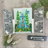 Garden Fountain Metal Craft Die