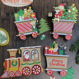 Polar Express Train Pop Up Card Metal Craft Die