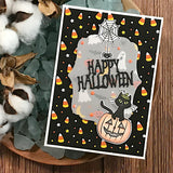Cute Halloween Party Card Kit