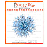 PREORDER - ships 12/09 3D Fluffy Snowflake Ornament Craft Die