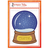 Large Circular Snow Globe Add-On Metal Craft Die