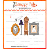 Limited Time - Save 10% - 7 Piece Cathedral Pop Up Tunnel and Halloween Furniture Metal Craft Die Bundle