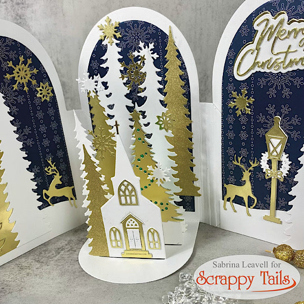 Trifold Pop Up Card Base Metal Craft Die – Scrappy Tails Crafts