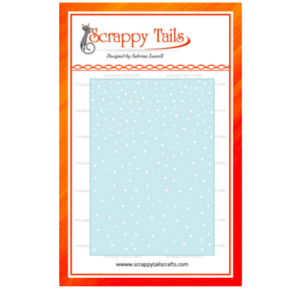 A7 Snowfall Cover Plate Metal Craft Die