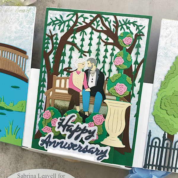 Anniversary Couple Metal Craft Die
