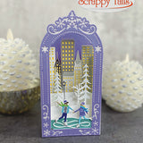 Snowflake Pop Up Tunnel Card Metal Craft Die