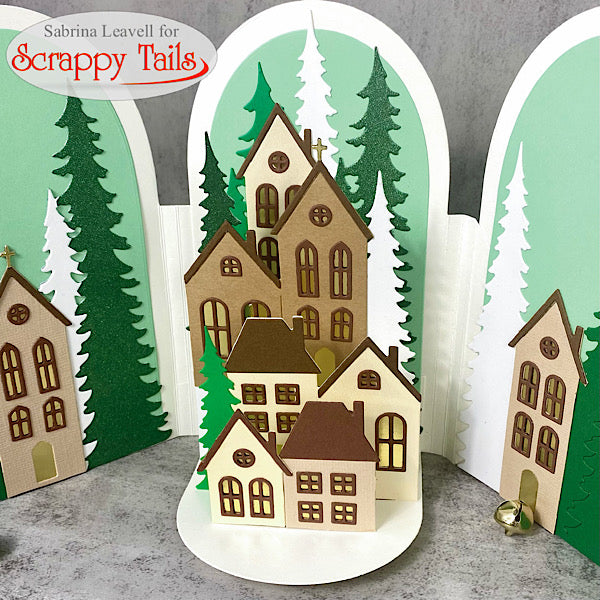 Trifold Pop Up Card Base Metal Craft Die – Scrappy Tails Crafts