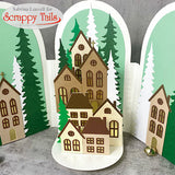 A7 Trifold Pop Up Card Base Metal Craft Die