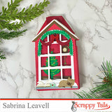 Christmas House Window Metal Craft Die