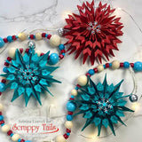 3D Fluffy Snowflake Ornament Craft Die