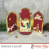 Nativity A7 Star Background Metal Craft Die