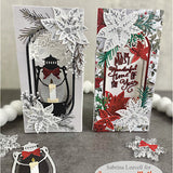 Christmas Tunnel Sentiment Add-On Metal Craft Die