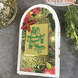 Limited Time Save 10% - 4 Piece “Poinsettia Pop Up Tunnel Card Bundle”