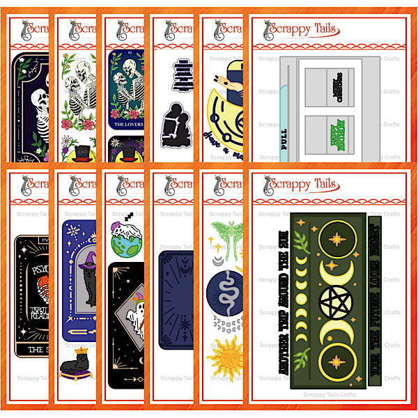 Limited Time Savings - 10% Off - 12 Piece - Tarot Card & Triple Easel Bundle