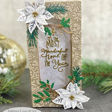 Limited Time Save 10% - 4 Piece “Poinsettia Pop Up Tunnel Card Bundle”