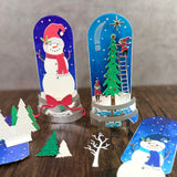 Tall Arch Snow Globe Add-On Metal Craft Die