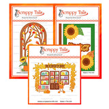 Save 10%- Limited Time - A7 Fall Tree Pop Up Card Metal Craft Die Bundle