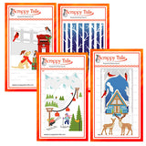 Limited Time Save 10% - 4 Piece “Birch Tree Pop Up Tunnel Card Bundle”