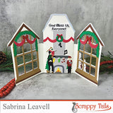 Christmas House Window Metal Craft Die