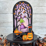 Dancing Witches Halloween Youtube Live Card Kit