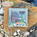 Japanese Cherry Blossom Bridge & Lantern Add-On Metal Craft Die